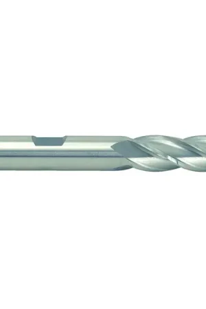 TTC PRODUCTION HP 08-505-125 12.50mm Size, 1-1/4" LOC, 4 Flute, Bright High Speed Steel Square End Mill Genuine