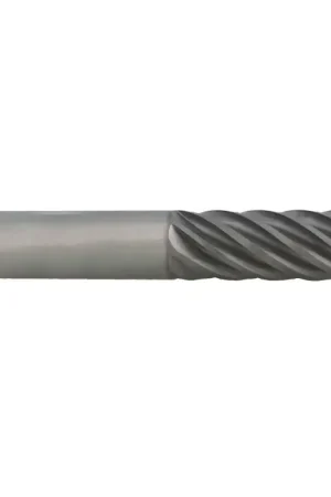 CERATIZIT 12180836 1/4" Size, 3/4" LOC, .020" Radius, 7 Flute, Solid Carbide Corner Radius End Mill Top Rated