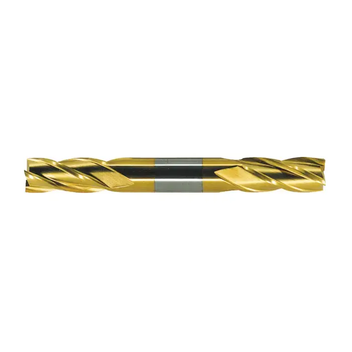 NIAGARA N45320 1" Size, 1-7/8" LOC, 4 Flute, TiN High Speed Steel Square End Mill Seasonal Sale