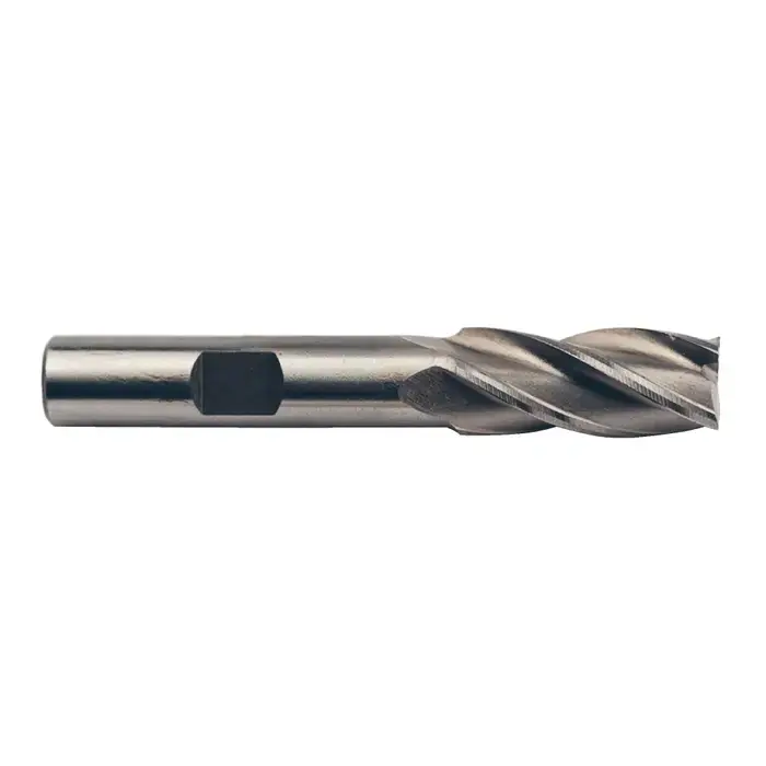 Flash Sale TTC 08-015-423 9/16" Size, 1-3/8" LOC, 4 Flute, Bright High Speed Steel Square End Mill