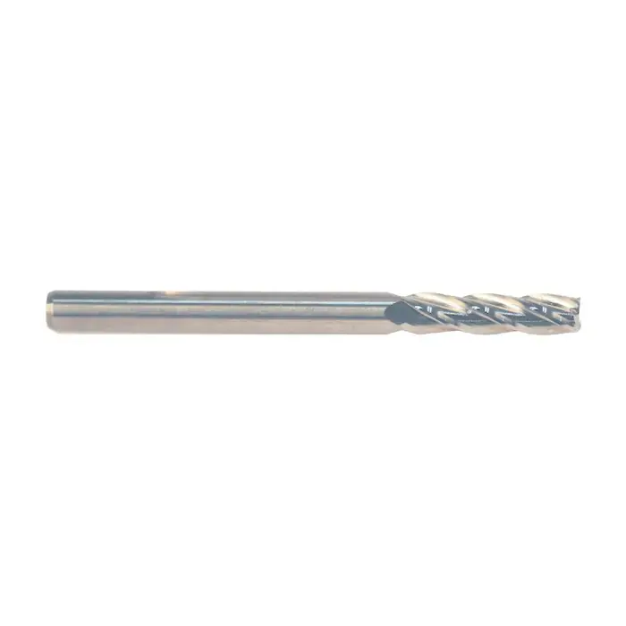 Final Sale RUSHMORE USA 102778 6.00mm Size, 19.00mm LOC, 4 Flute, Bright Solid Carbide Square End Mill