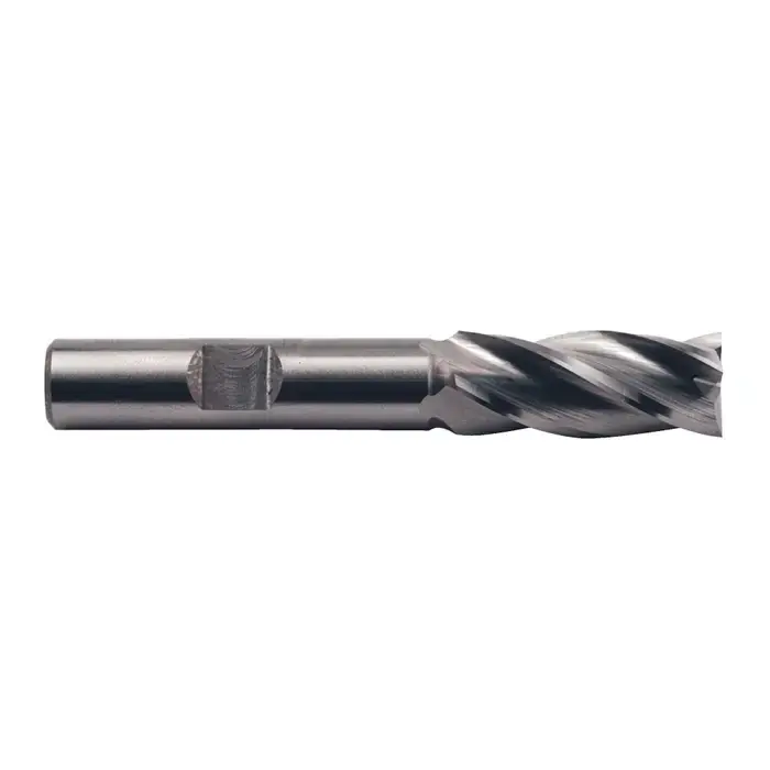 Genuine RUSHMORE USA 100560 3/4" Size, 1-5/8" LOC, 4 Flute, Bright High Speed Steel Square End Mill