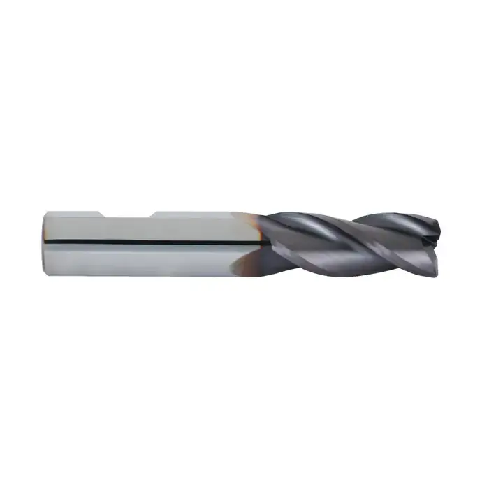 Luxury NIAGARA N61826 3/4" Size, 1" LOC, .030"-.035" Radius, 3 Flute, Solid Carbide Corner Radius End Mill