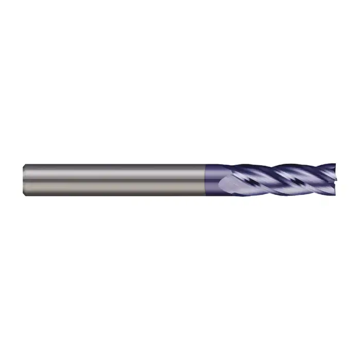 Big Sale MICRO 100 SEM-250-03X 1/4" Size, 1/2" LOC, 3 Flute, AlTiN Solid Carbide Square End Mill
