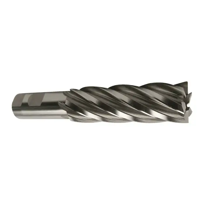 Free Returns TTC PRODUCTION HP 08-006-120 1-1/4" Size, 4" LOC, 6 Flute, Bright High Speed Steel Square End Mill