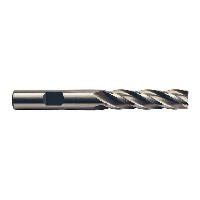 TTC 08-371-248 3/4" Size, 3" LOC, 4 Flute, Bright High Speed Steel Square End Mill Trusted Brand