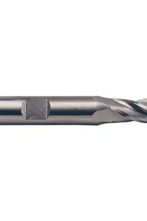 Affordable RUSHMORE USA 100126 9/16" Size, 1-3/8" LOC, 4 Flute, Bright High Speed Steel Square End Mill