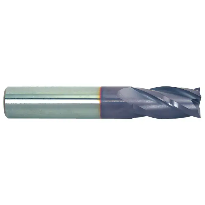 Instant Buy NIAGARA N55829 1" Size, 1" LOC, 4 Flute, TiAlN Solid Carbide Square End Mill