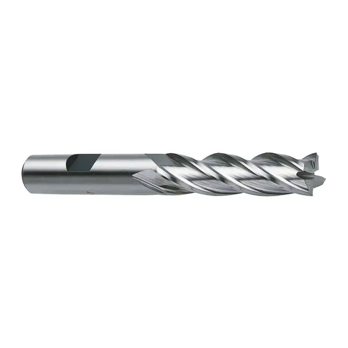 Best Choice TTC PRODUCTION HP 08-016-040 5/16" Size, 1-3/8" LOC, 4 Flute, Bright High Speed Steel Square End Mill