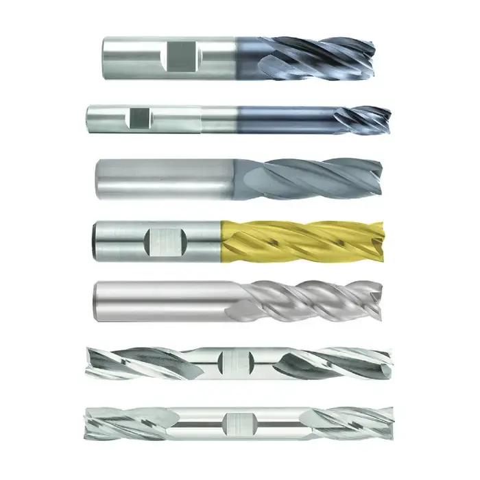 Crafted NIAGARA N89849 9/64" Size, 5/16" LOC, 4 Flute, TiAlN Solid Carbide Square End Mill