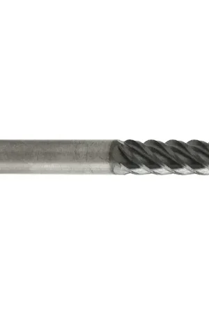Trending RUSHMORE USA 101134 1/2" Size, 1-1/4" LOC, 5 Flute, AlTiN Solid Carbide Square End Mill