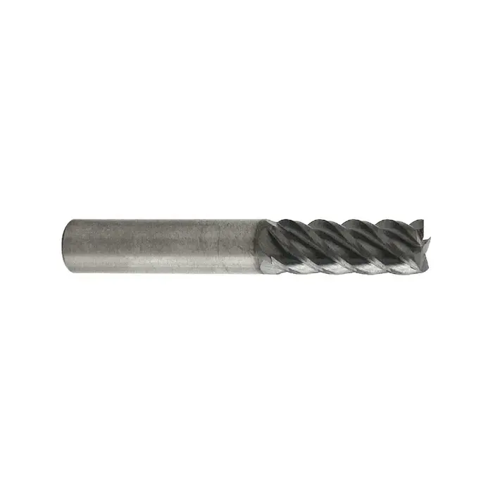 Budget RUSHMORE USA 101136 5/8" Size, 1-5/8" LOC, 5 Flute, AlTiN Solid Carbide Square End Mill