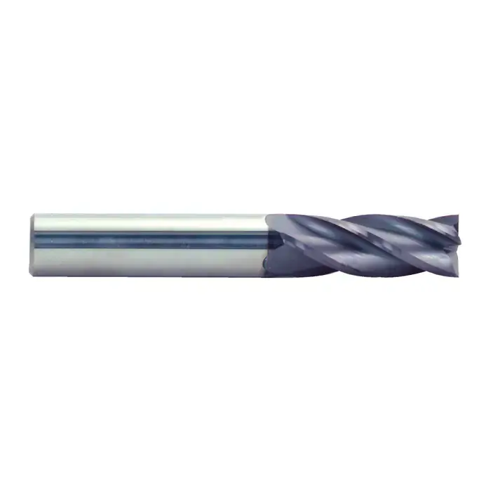 RUSHMORE USA 102901 1/2" Size, 1" LOC, 4 Flute, AlTiN Solid Carbide Square End Mill Best Price