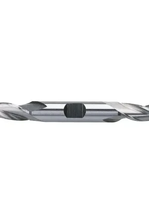 Bargain TTC PRODUCTION HP 08-085-060 1/4" Size, 5/8" LOC, 3 Flute, Bright High Speed Steel Square End Mill