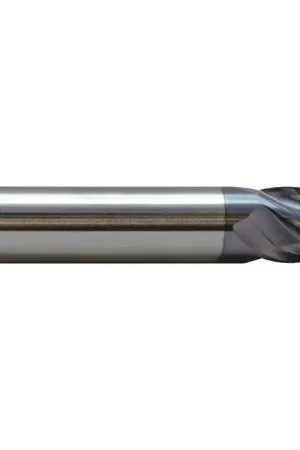 While Supplies Last M.A. FORD 17723605A 6.00mm Size, 13.00mm LOC, 2.00mm Radius, 4 Flute, Solid Carbide Corner Radius End Mill