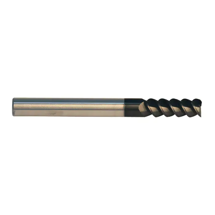 RUSHMORE USA 105625 3/8" Size, 1" LOC, 3 Flute, AlTiN Solid Carbide Square End Mill While Supplies Last