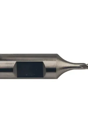 Final Sale TTC PRODUCTION HP 08-105-015 3/32" Size, 1/4" LOC, 3 Flute, Bright High Speed Steel Square End Mill