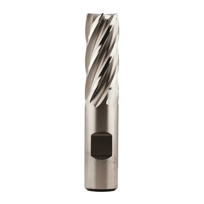 Top Rated NIAGARA N52203 5/8" Size, 1-5/8" LOC, 6 Flute, Bright M42 8% Cobalt Square End Mill