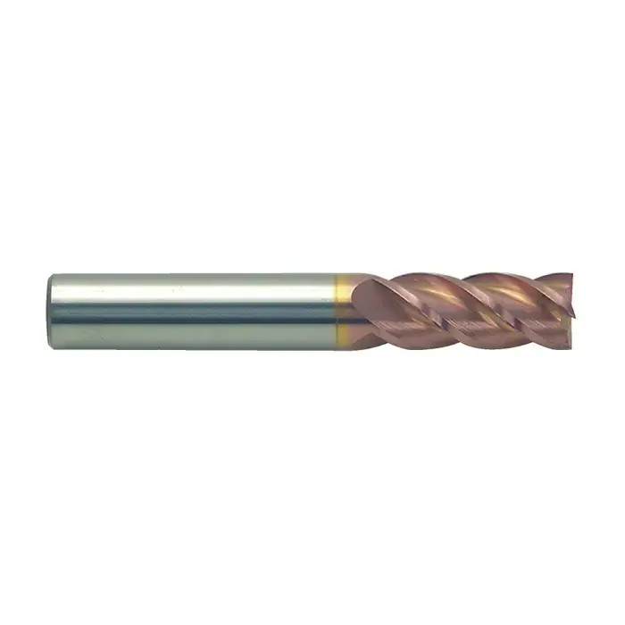 MELIN 100270 7/16" Size, 1" LOC, 4 Flute, TiCN Solid Carbide Finishing End Mill Direct From Factory