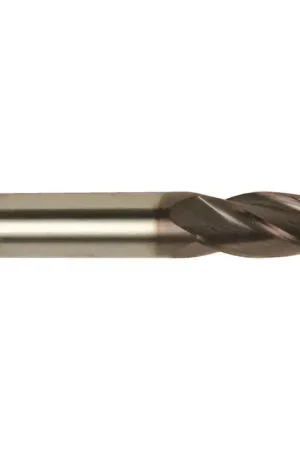 Trending M.A. FORD 11118750A 3/16" Size, 5/8" LOC, 4 Flute, TiAlN Solid Carbide Square End Mill