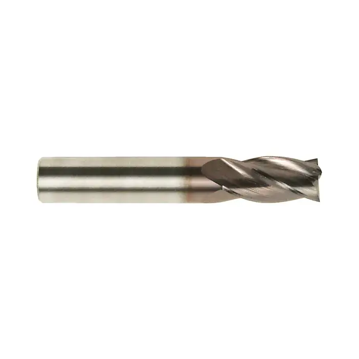 M.A. FORD 11137500C 3/8" Size, 1" LOC, 4 Flute, TiCN Solid Carbide Square End Mill Certified
