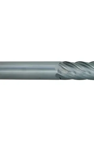 Final Sale TTC PRODUCTION USA MADE 20-516-016 1/4" Size, 3/4" LOC, 6 Flute, Bright Solid Carbide Square End Mill