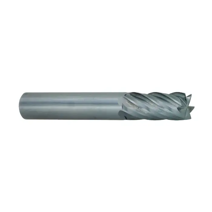 Hot Deal TTC PRODUCTION USA MADE 20-516-020 5/16" Size, 13/16" LOC, 6 Flute, Bright Solid Carbide Square End Mill