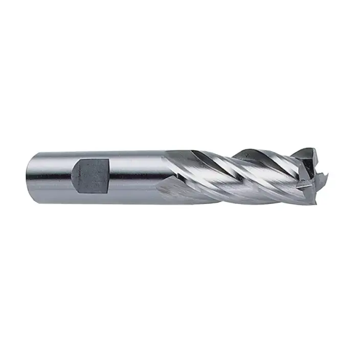 Professional Grade WELDON 44132 15/32" Size, 1" LOC, 4 Flute, Bright M42 8% Cobalt Square End Mill
