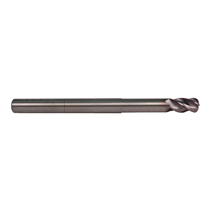 M.A. FORD 177L3930R039N5A 10.00mm Size, 20.00mm LOC, 1.00mm Radius, 4 Flute, Solid Carbide Corner Radius End Mill Special Discount