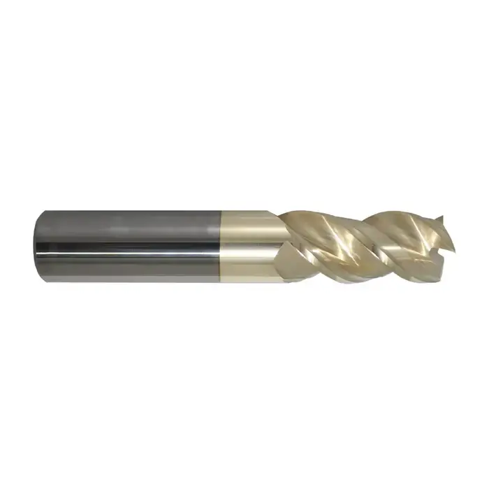 Bargain CERATIZIT 14429389 3/16" Size, 3/4" LOC, 3 Flute, ZrN Solid Carbide Square End Mill