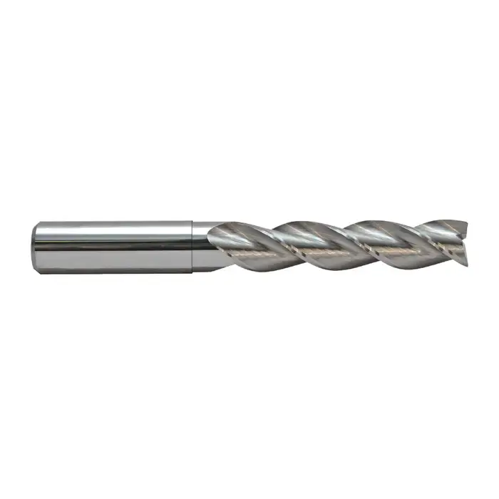 Genuine M.A. FORD 13812509N 1/8" Size, 3/16" LOC, 3 Flute, Bright Solid Carbide Square End Mill