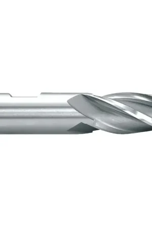Clearance USA 5/16" Size, 2-1/2" LOC, 4 Flute, High Speed Steel Finishing End Mill