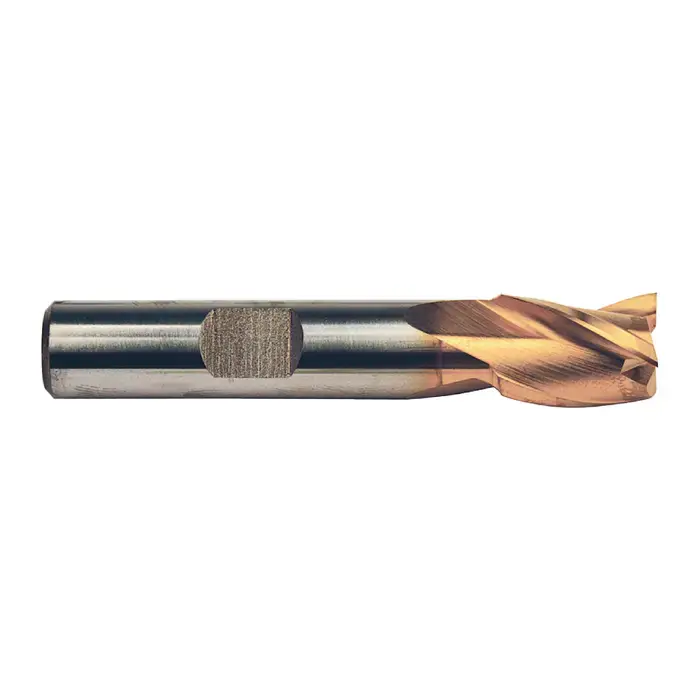 TTC PRODUCTION HP 09-336-135 1" Size, 1" LOC, 3 Flute, TiN M42 8% Cobalt Square End Mill Exclusive Offer