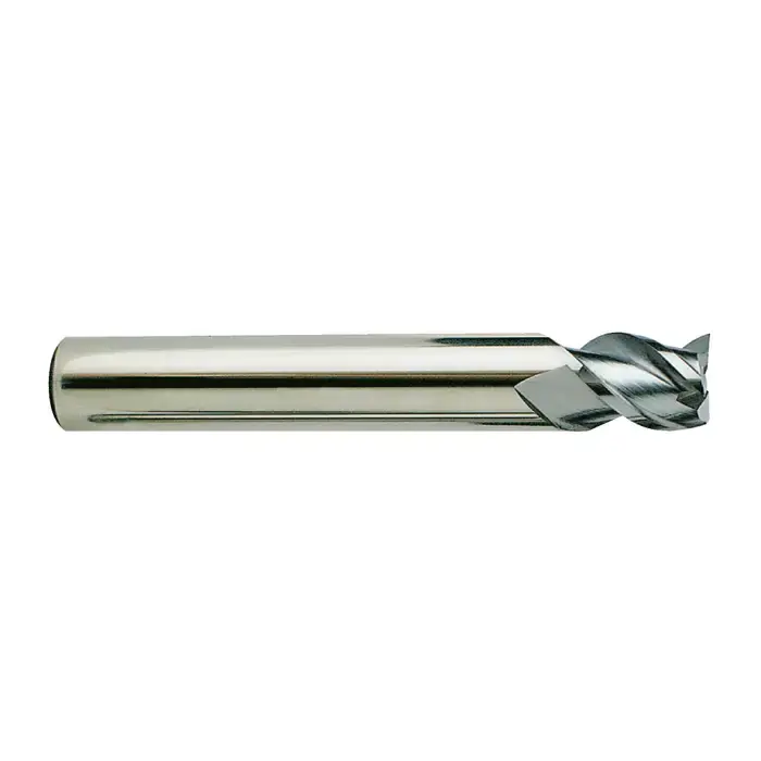 Final Sale T&O 20-101-713 3/16" Size, 5/16" LOC, 3 Flute, TiCN Solid Carbide Square End Mill