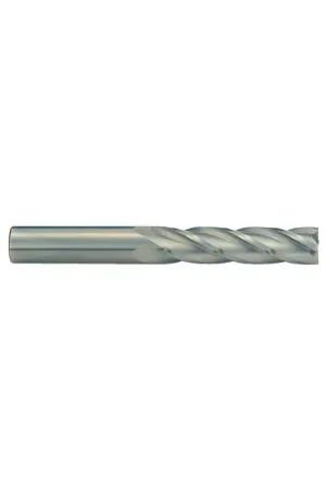 Seasonal Sale RUSHMORE USA 102738 5/8" Size, 2-1/4" LOC, 4 Flute, Bright Solid Carbide Square End Mill