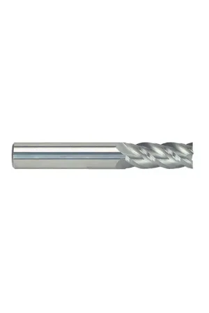 Save Now RUSHMORE USA 100179 5/16" Size, 13/16" LOC, 4 Flute, Bright Solid Carbide Square End Mill