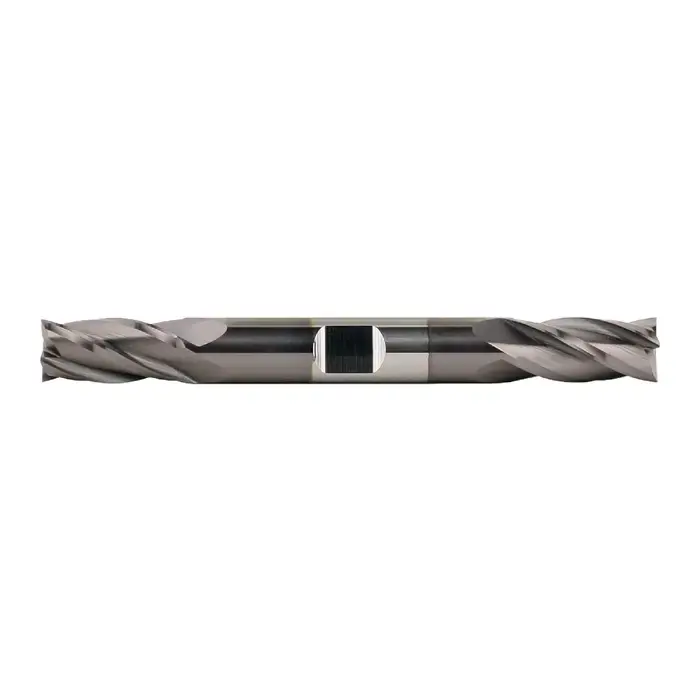 NIAGARA N85648 3/8" Size, 3/4" LOC, 4 Flute, TiAlN Solid Carbide Square End Mill Discount