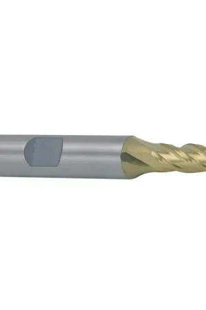Direct From Factory WELDON 44125 11/32" Size, 3/4" LOC, 4 Flute, TiN M42 8% Cobalt Square End Mill