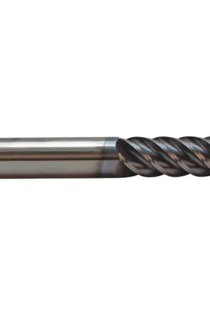Budget M.A. FORD 17775002AW 3/4" Size, 3/4" LOC, .015" Radius, 4 Flute, Solid Carbide Corner Radius End Mill
