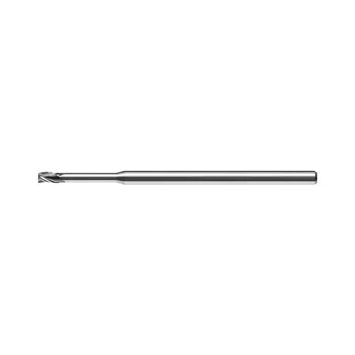 Crafted KYOCERA 1742-0400L600 .0400" Size, .068" LOC, 3 Flute, Solid Carbide Miniature End Mill