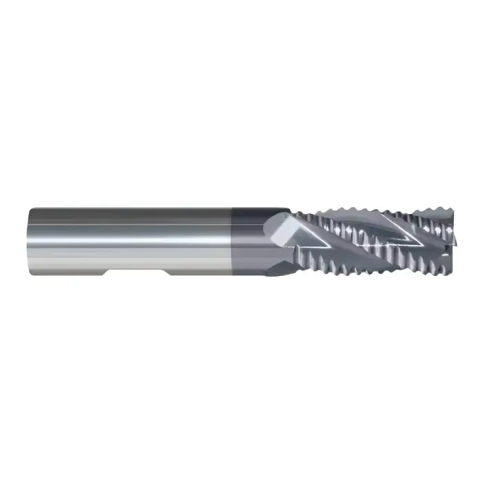 RUSHMORE USA 104842 5/16" Size, 3/4" LOC, 4 Flute, Solid Carbide Roughing End Mill Sale