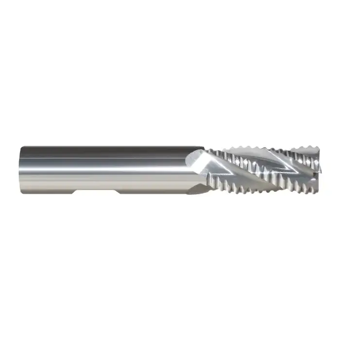 RUSHMORE USA 104841 1/4" Size, 3/4" LOC, 4 Flute, Solid Carbide Roughing End Mill Popular