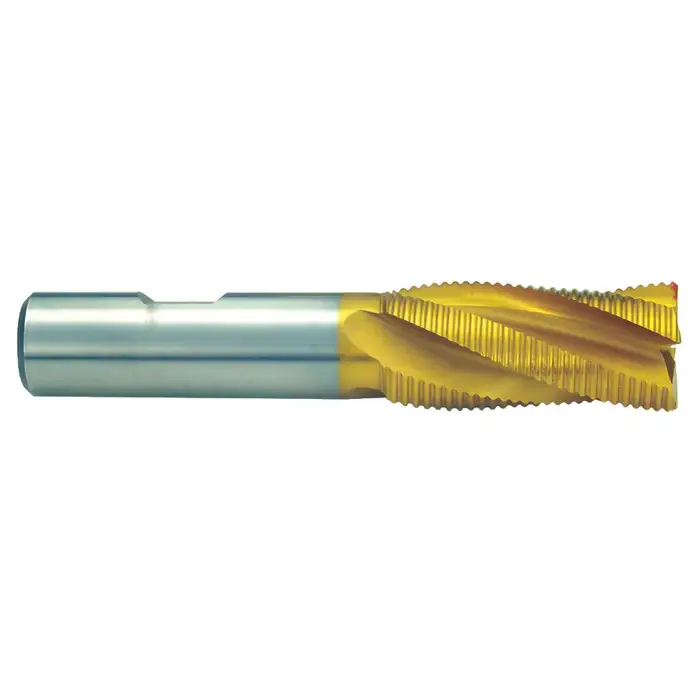 Clearance TTC PRODUCTION HP 08-203-450 1-1/2" Size, Coarse Pitch, 2" LOC, 6 Flute, M42 8% Cobalt Roughing End Mill