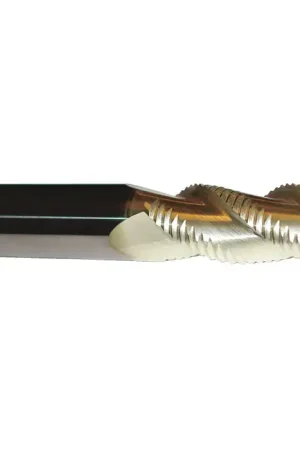Big Sale CERATIZIT 12179638 3/8" Size, 5/8" LOC, 3 Flute, Solid Carbide Roughing End Mill