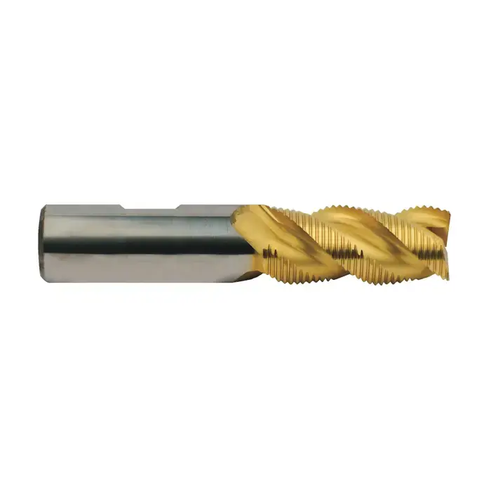 Best Seller TTC PRODUCTION HP 08-193-031 3/8" Size, Fine Pitch, 3/4" LOC, 3 Flute, M42 8% Cobalt Roughing End Mill