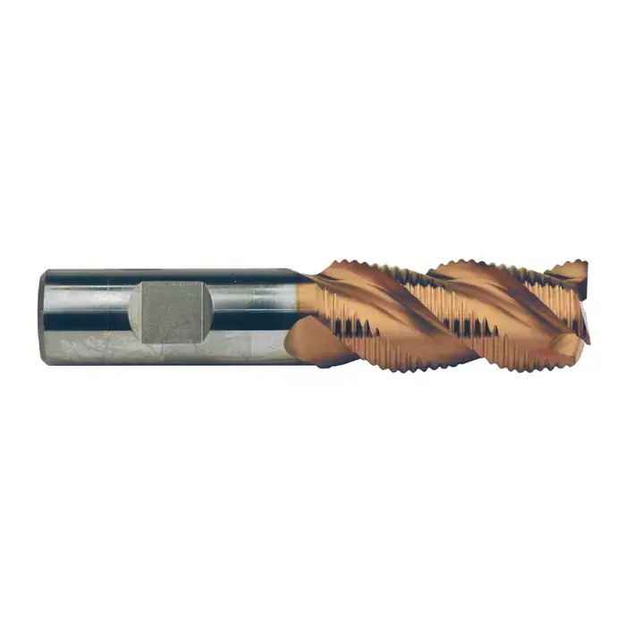 Popular TTC PRODUCTION HP 08-193-285 1" Size, Fine Pitch, 2" LOC, 3 Flute, M42 8% Cobalt Roughing End Mill