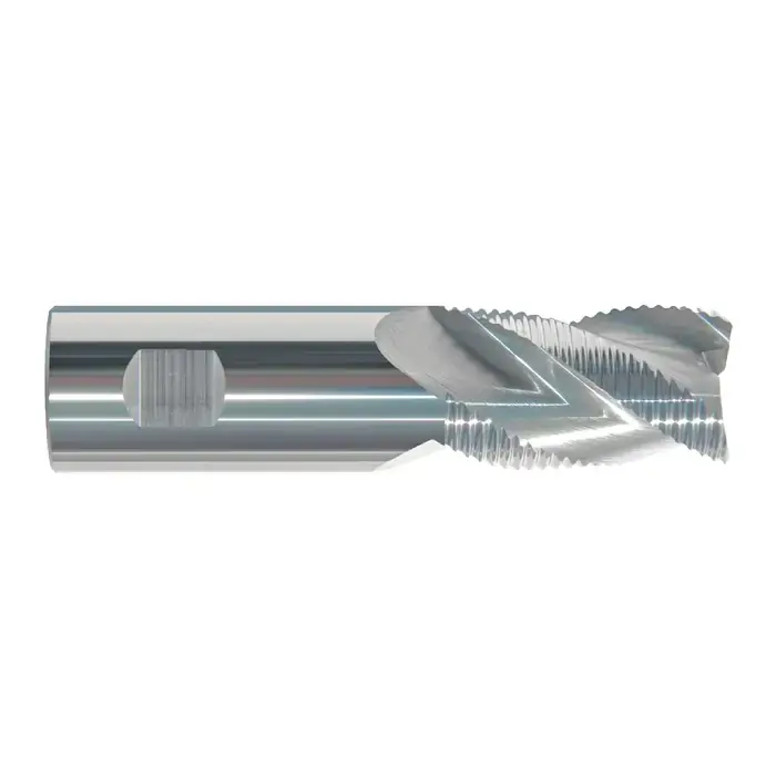 RUSHMORE USA 104867 1/4" Size, 3/4" LOC, 3 Flute, Solid Carbide Roughing End Mill One Day Deal