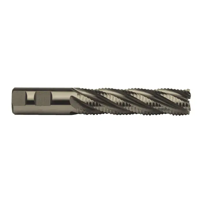 Holiday Sale NIAGARA N72326 1" Size, Coarse Pitch, 4" LOC, 5 Flute, M42 8% Cobalt Roughing End Mill