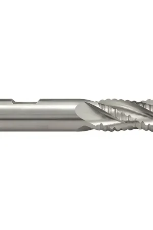 NIAGARA N71182 9/16" Size, Coarse Pitch, 1-3/8" LOC, 4 Flute, M42 8% Cobalt Roughing End Mill Hassle-Free Returns