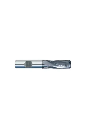 Special Discount RUSHMORE USA 104806 7/16" Size, 1" LOC, 4 Flute, Solid Carbide Roughing End Mill
